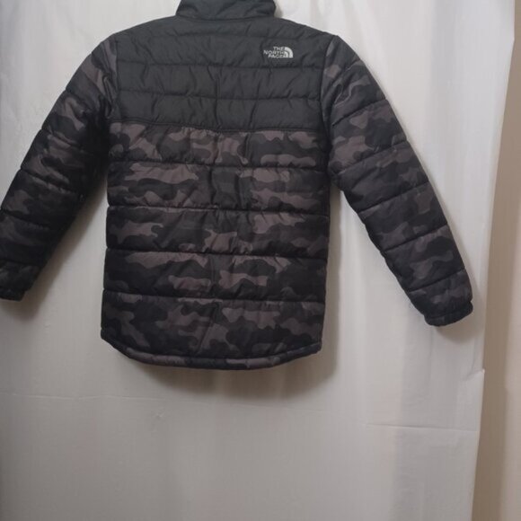 THE NORTH FACE BOYS REVERSIBLE MOUNT CHIMBORAZO JACKET CAMO - Picture 8 of 11